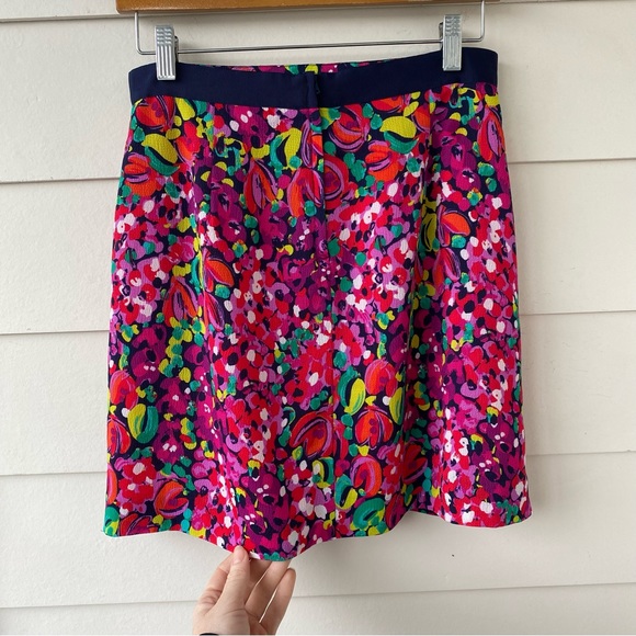 LILLY PULITZER • Clover Skirt Floral Multicolor Wild Confetti Size 8 - Picture 11 of 16